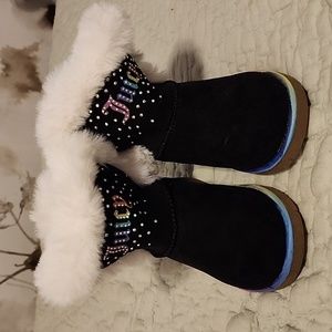 Juicy Couture brand toddler boots
